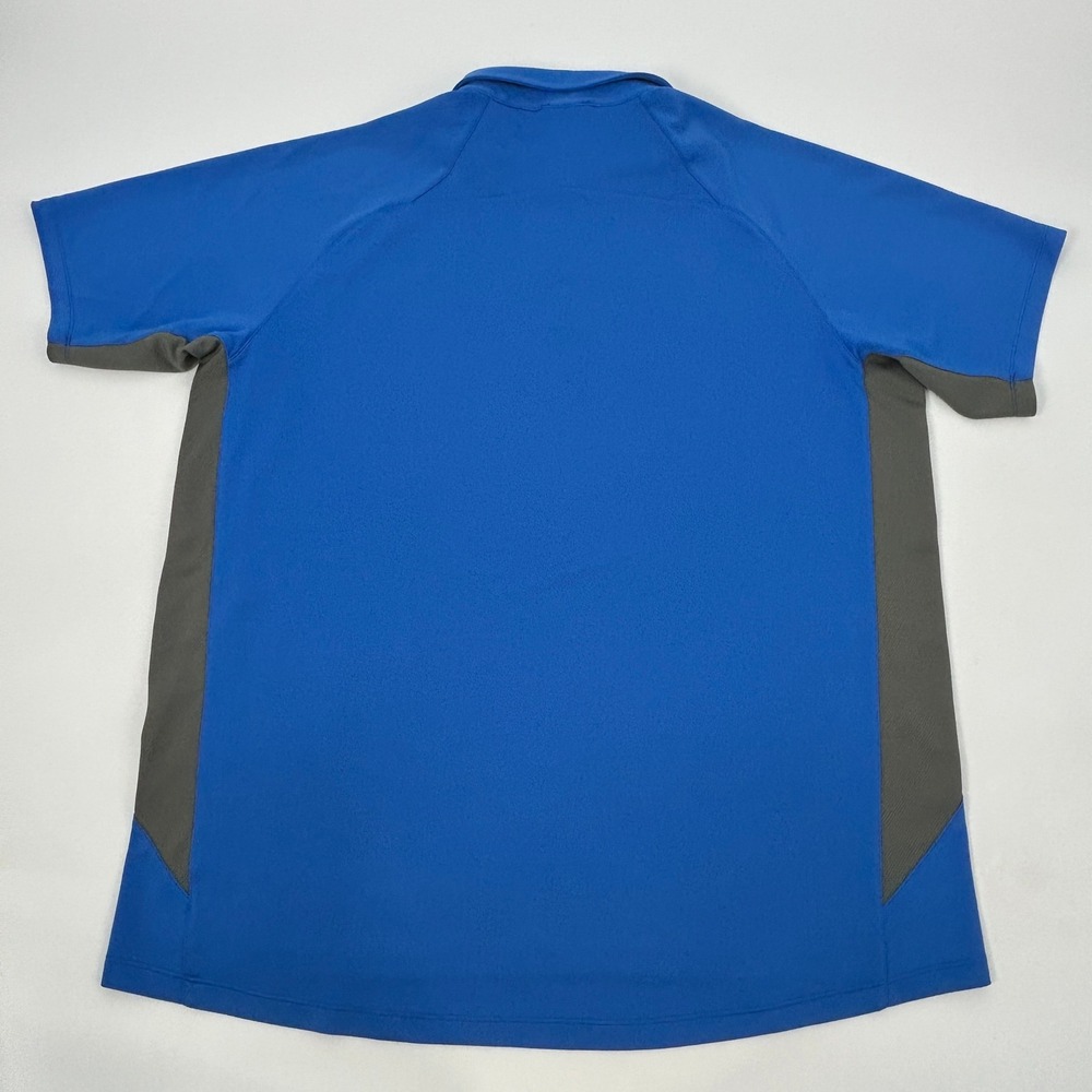 The North Face Shirt Mens XXL 2XL Blue VaporWick Polo Short Sleeve - Picture 6 of 10